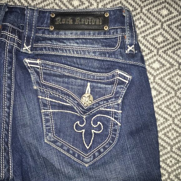 Rock Revival women’s low rise Jeans - Picture 6 of 8